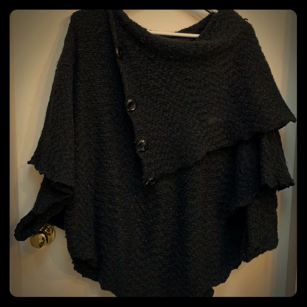 Black poncho